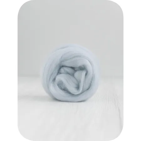 Wełna czesankowa merynos australijski 19mic BLADY BŁĘKIT