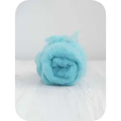 Wełna w błamie do filcowania 19mic WODA merynos australijski