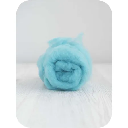 Wełna w błamie do filcowania 19mic WODA merynos australijski