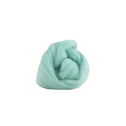 Wełna czesankowa 19mic MIĘTOWY merynos australijski