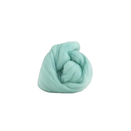 Wełna czesankowa 19mic MIĘTOWY merynos australijski