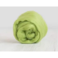 Wełna czesankowa merynos australijski 21-22mic Zielony