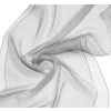 Szal jedwabny szyfon SZARY do nuno filcowania 180x55cm