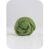 Wełna czesankowa 19mic LIŚĆ ZIELONY merynos australijski