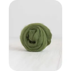 Wełna czesankowa 19mic BLUSZCZ merynos australijski