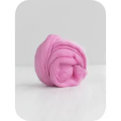 Wełna czesankowa 19mic CYKLAMEN merynos australijski