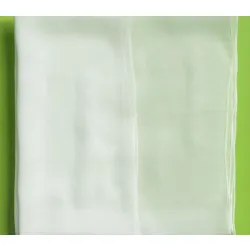 Szal jedwabny szyfon BIAŁY 180x55cm do nuno filcowania
