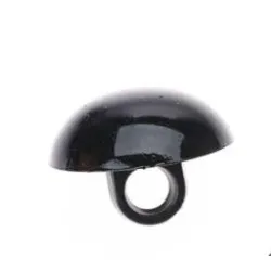 Czarne oczka guziki grzybki przyszywane 20mm do maskotek