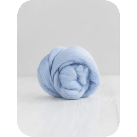 Zestaw wełny czesanki australijskiej 19mic PASTELOWY 20 kolorów