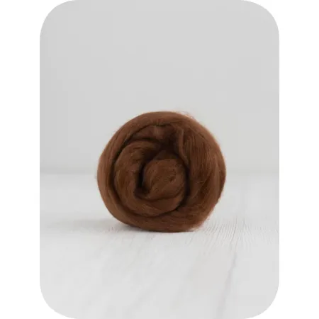 Zestaw wełny czesanki australijskiej 19mic PODSTAWOWY 10 kolorów