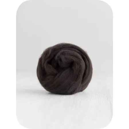 Zestaw wełny czesanki australijskiej 19mic ODCIENIE BRĄZU 8 kolorów