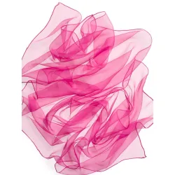 Szal jedwabny szyfon CYKLAMEN 180x55cm do nuno filcowania