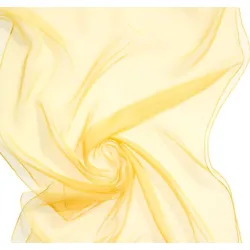 Szal jedwabny szyfon SŁONCE 180x55cm do nuno filcowania