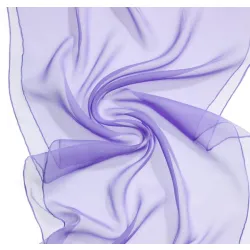 Szal jedwabny szyfon LILA 180x55cm do nuno filcowania