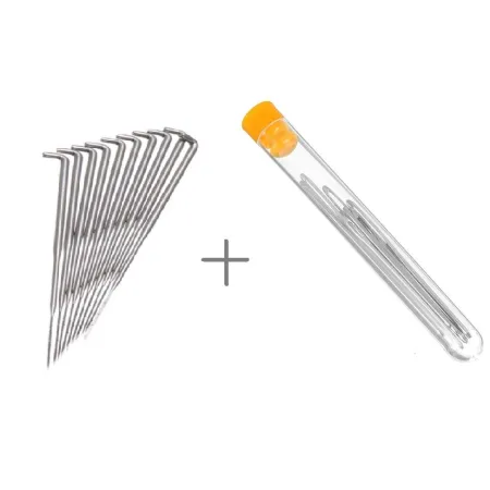 Igła średnia do filcowania metalowa 10szt HURT + TUBA gratis!