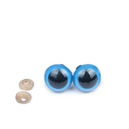 Zestaw bezpiecznych oczy oczek 10mm - 8 kolorów