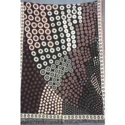 Damski wełniany szal z wełny merynosów