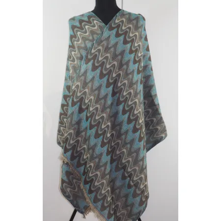 Wełniany damski szal z merynosów australijskich