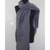 Damski męski szal z wełny z merynosów