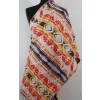 Damski szal dwustronny z wełny Jaka we wzory azteckie