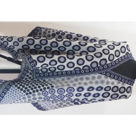 Damski wełniany szal dwustronny z wełny merynosów