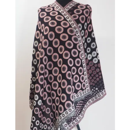 Damski wełniany szal z wełny merynosów