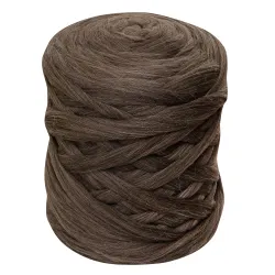 Wełna czesankowa 4,5kg MELANŻ BRĄZOWY  #51