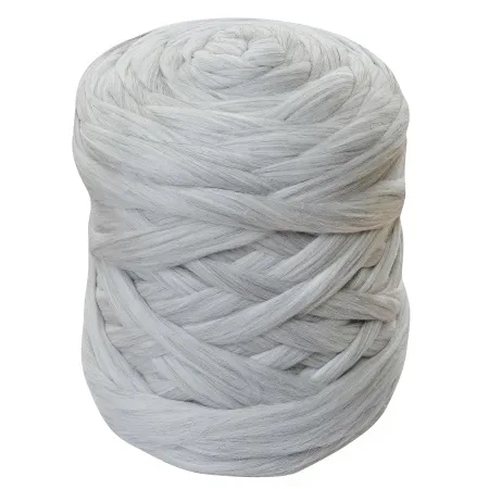 Wełna czesankowa 4,5kg MELANŻ SREBRNY #71