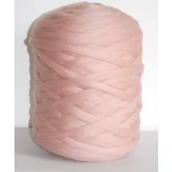 Wełna czesankowa Mini polska JASNY RÓŻ 3kg HURT