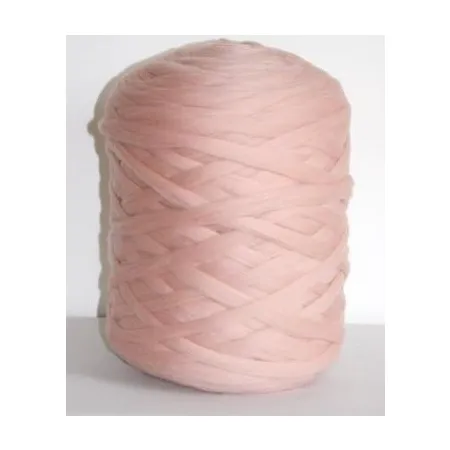 Wełna czesankowa Mini polska JASNY RÓŻ 3kg HURT