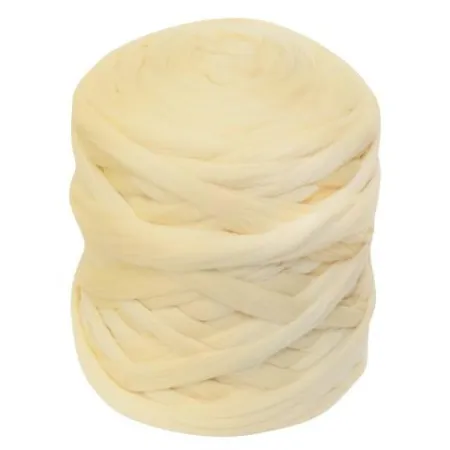 Wełna czesankowa 22-24mic BIAŁY NATURALNY 4,5kg HURT