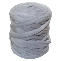 Wełna czesankowa 22-24mic JASNA SZARA 4,5kg HURT