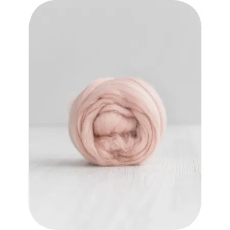 Zestaw RÓŻOWY wełny czesankowej australijskiej 19mic 10 kolorów