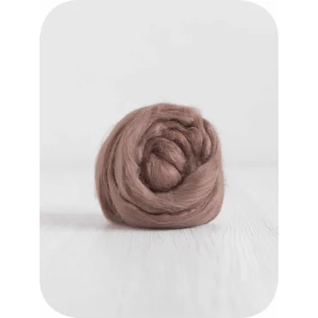 Czesanka wiskozy do filcowana Cappuccino