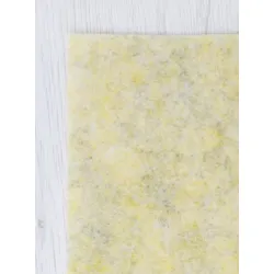 Filc wełniany 2mm MELANŻ ŻÓŁTY 30x30cm dekoracyjny