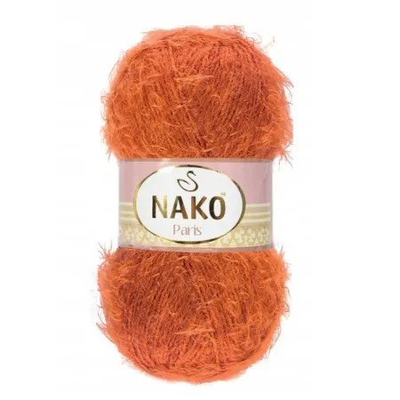 Włóczka NAKO PARIS 100g CYNAMON RUDY 5520
