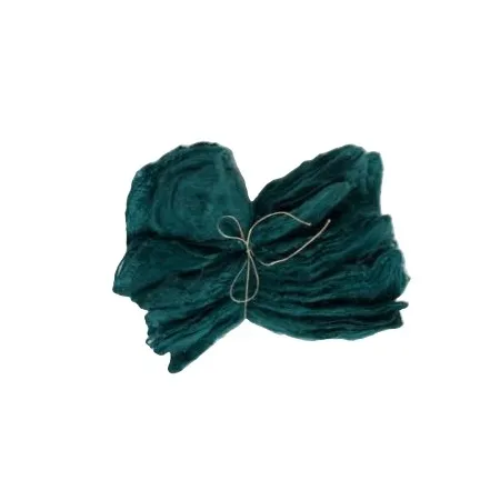 Jedwabne chusteczki 25x25cm silklaps MORSKI ZIELONY 10g